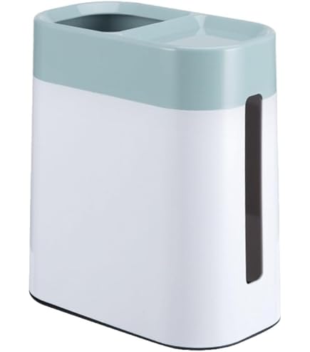 Amazon｜ティッシュケース ゴミ箱 一体 ティッシュケースゴミ箱付 卓上